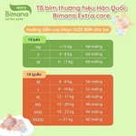 [4E] - [TẶNG XE ĐẨY CHO BÉ/ NỒI VÂN ĐÁ] - Tã Bỉm Bimana Extra Care Mỏng Thoáng Thấm Hút Tốt, Đủ Size — ảnh 3