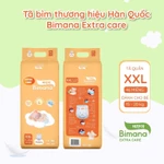 [4E] - [TẶNG XE ĐẨY CHO BÉ/ NỒI VÂN ĐÁ] - Tã Bỉm Bimana Extra Care Mỏng Thoáng Thấm Hút Tốt, Đủ Size — ảnh 4