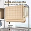 𝐅𝐔𝐑𝐍𝐈𝐒𝐇 𝐅𝐈𝐄𝐒𝐓𝐀 Giá Treo Quần Áo Ống Thép Kệ Treo Quần Áo Ổn Định Và Bền Chịu Tải Mạnh Sào Phơi Chịu Tải Mạnh