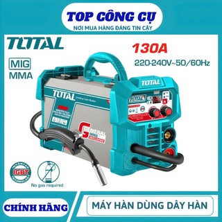 TOTAL Máy hàn dùng dây hàn Inverter 130A/80.5V TFC13018