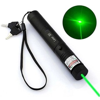 AIMVUKEST Bút con trỏ laser 303 Đèn pin con trỏ laser màu xanh lá cây 532nm đèn pin có thể điều chỉnh lấy nét