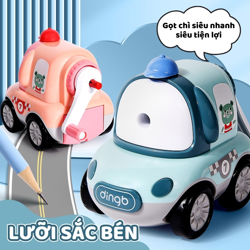 Gọt bút chì Cute Mini có hộp đựng vụn tiện lợi - Dụng cụ học tập không thể thiếu cho học sinh