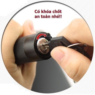 AIMVUKEST Bút con trỏ laser 303 Đèn pin con trỏ laser màu xanh lá cây 532nm đèn pin có thể điều chỉnh lấy nét