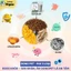Hạt mix Topping cho mèo Dong Pet dành cho mèo kén ăn __ DongPet Mèo ( Xanh ) 5 Topping __