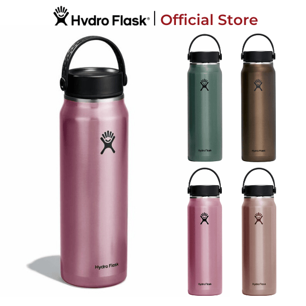Bình giữ nhiệt Hydro Flask 946 ml Lightweight Flex Cap B 32 oz chính hãng, siêu nhẹ, giữ nhiệt tốt