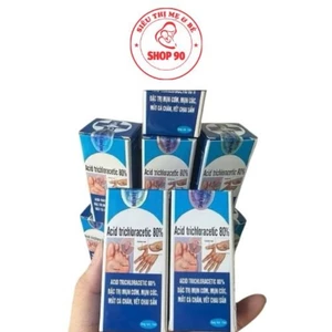 Chấm mụn cơm, mụn cóc, suimaoga Acid Trichlo racentic 80% Bệnh viện da liễu TpHCM