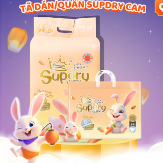 [SUPDRY] Tã Bỉm Dán/Quần Supdry Ultra Mới, Supdry Cam Cao Cấp Cho Bé Size NB/SM/L/XL/2XL/3XL/4XL