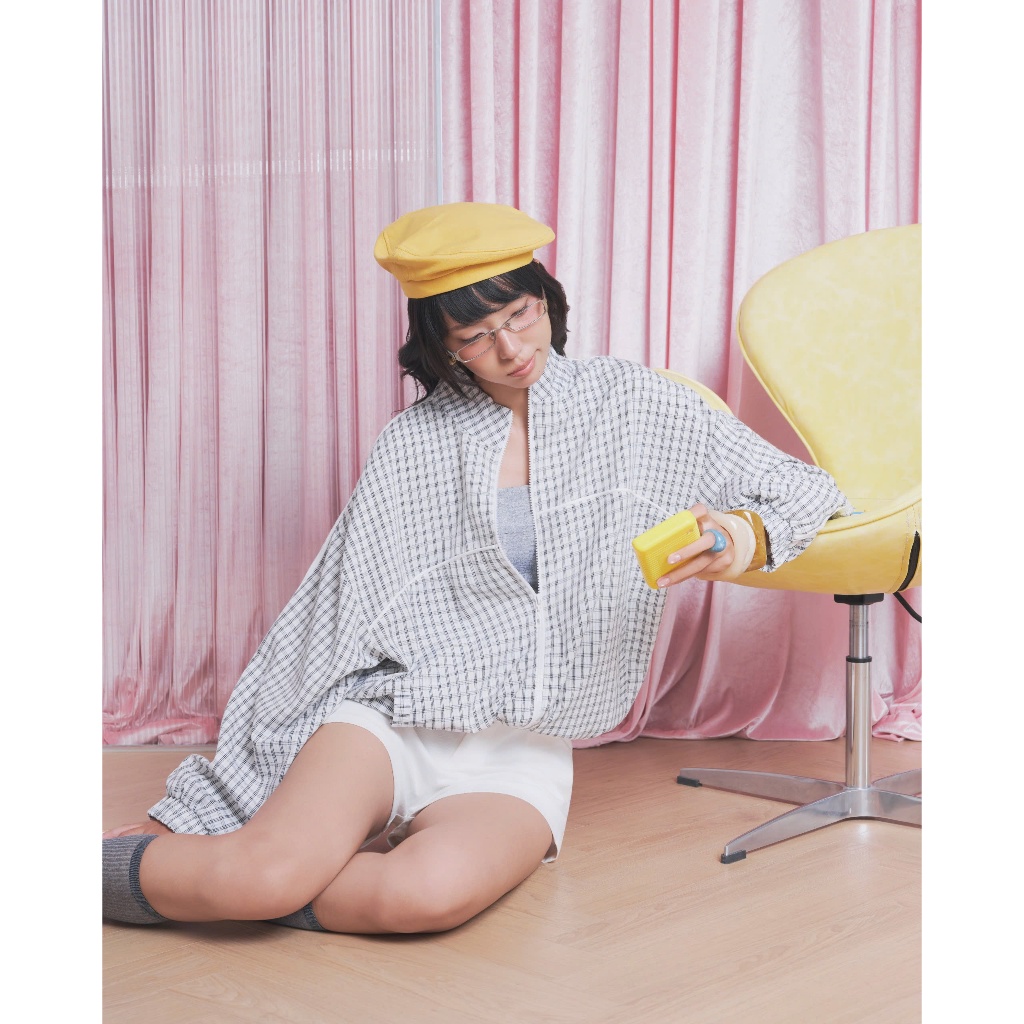 Áo Khoác Nữ OTTILIE Cổ Cao Khoá Kéo Phong Cách Thể Thao SECODEE