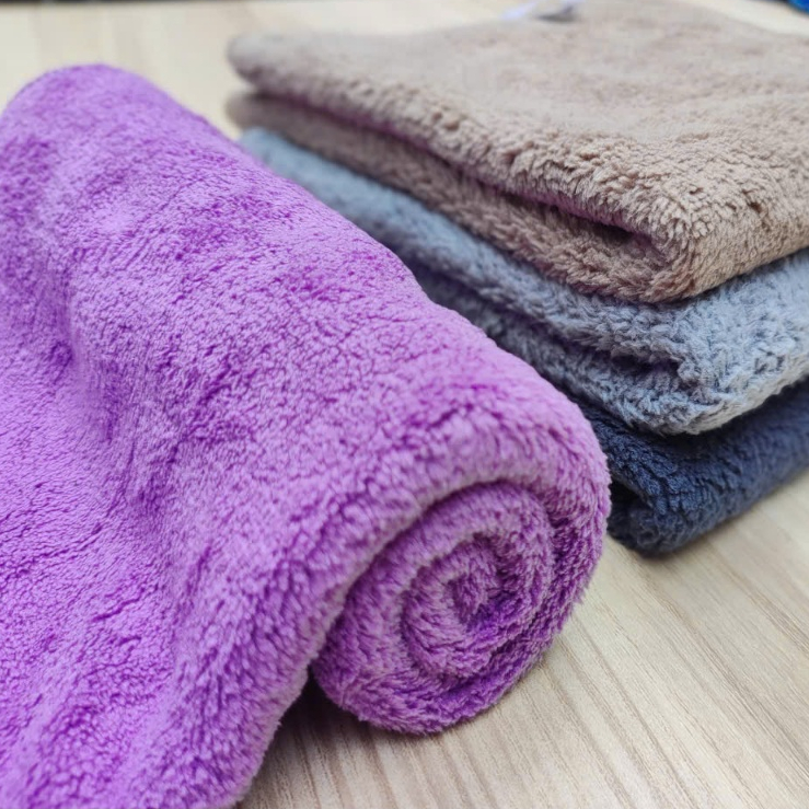 Khăn Lau Đa Năng Mặt Bông Xù Dày Microfiber Cao Cấp Homeinno Lau Siêu Sạch, Siêu Bền, Dầy Dặn Dùng Lau Mặt, Lau Đồ Dùng