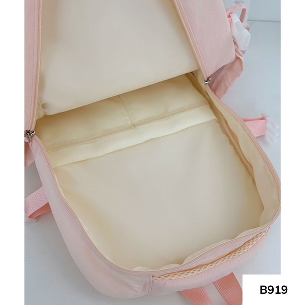 Balo đi học nam nữ phong cách Ulzzang nhiều ngăn dung tích lớn cho học sinh,sinh viên B919 gagastore
