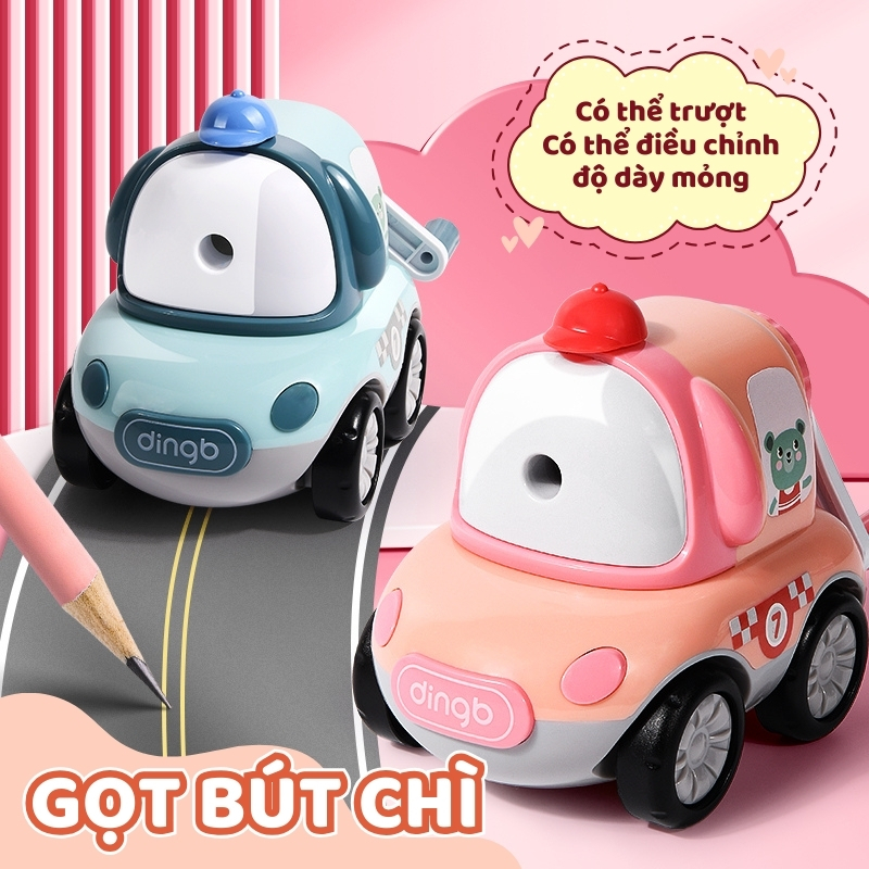 Gọt Bút Quay Tay Chì Hình Thú Dễ Thương, Nhỏ Gọn, Tiện Lợi Phù Hợp Cho Học Sinh Dễ Dàng Sử Dụng