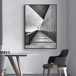 Tranh treo tường trừu tượng khổ lớn treo quán cafe BH160 - Tranh treo decor, trang trí nhà, quán cafe, quán ăn cao cấp
