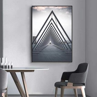 Tranh treo tường trừu tượng khổ lớn treo quán cafe BH160 - Tranh treo decor, trang trí nhà, quán cafe, quán ăn cao cấp