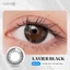 Kính áp tròng khoá ẩm 1 Ngày Màu Đen CARASE, Lens cận LAVIER BLACK
