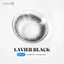 Kính áp tròng khoá ẩm 1 Ngày Màu Đen CARASE, Lens cận LAVIER BLACK