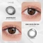 Kính áp tròng khoá ẩm 1 Ngày Màu Đen CARASE, Lens cận LAVIER BLACK