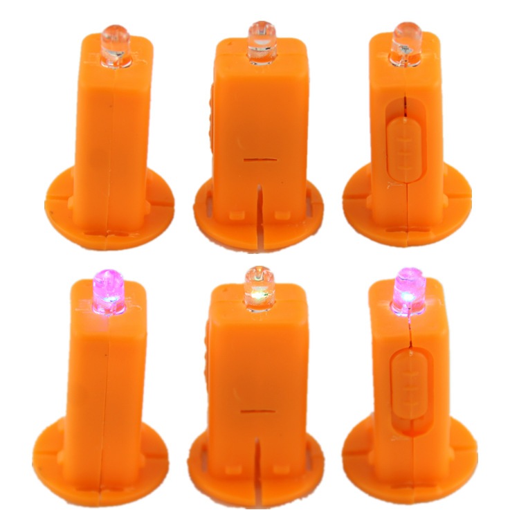 50 đèn LED vỏ vàng vỏ trắng , dùng cho vào đèn lồng vải, đèn ông sao