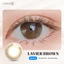 Kính áp tròng khoá ẩm 14H 3 Tháng Màu Nâu CARASE, Lens cận LAVIER BROWN