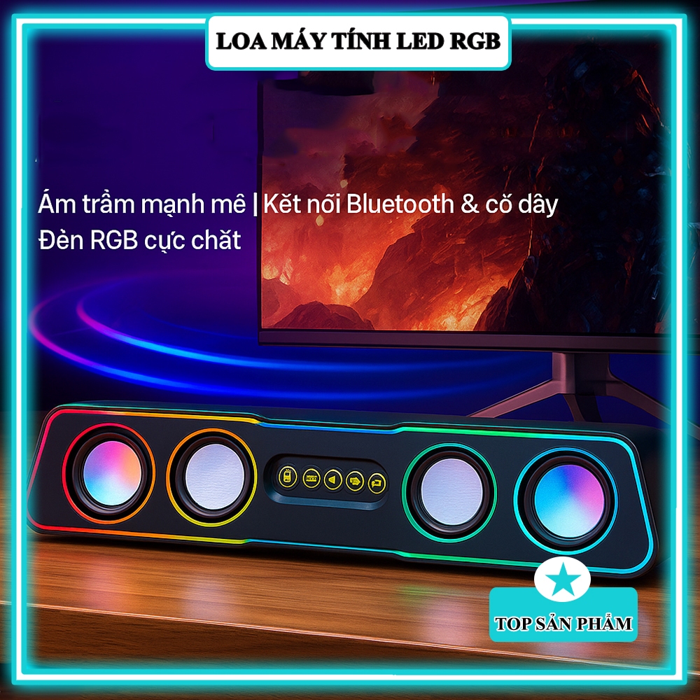Loa Máy Tính Q3 Vi Tính Bluetooth - Loa Gaming Có Dây & Không Dây, Đèn ...