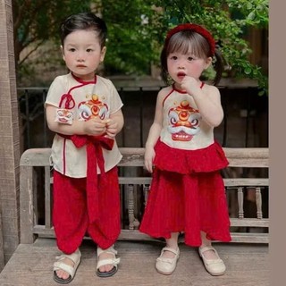 Set đồi trung thu cho bé trai bé gái  màu trắng đỏ sz 8-30kg, set yếm cho bé gái chơi trung thu,chụp hình