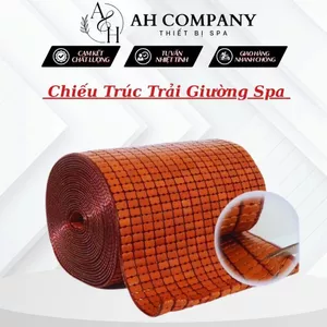 Chiếu Trúc Trải Giường Spa, Giường Gội, Thiết Kế Đẹp Mắt, Chất Liệu Mát, Sử Dụng Tiện Lợi
