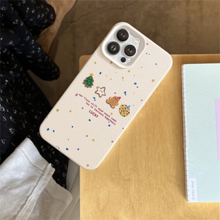 Ốp Lưng iPhone TPU Hoạ Tiết Da Mềm Bánh Quy Chống Sốc, Bảo Vệ Camera - iP 7/8/X/XS/11/12/13/14/15/16/17/Plus/Pro/Max/Air