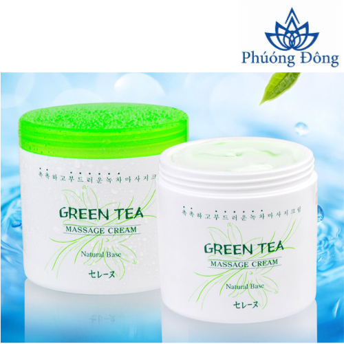 Kem massage trà xanh Mira Mira Green tea massage cream 450g sản