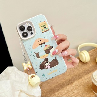Ốp Lưng iPhone TPU Hoạ Tiết Da Mềm Cún Nâu Chống Sốc, Bảo Vệ Camera - iP 7/8/X/XS/11/12/13/14/15/16/17/Plus/Pro/Max/Air