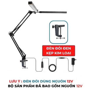 Đèn bàn học LED 3 màu chống cận kẹp bàn kiểu dáng Pixar điều chỉnh độ sáng, bảo vệ mắt - Đèn treo màn hình máy tính