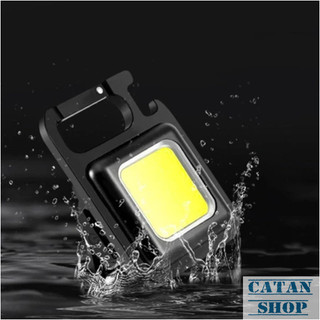 Móc Khóa Đèn Led 3 Chế Độ Đa Năng Nhỏ Gọn, Chiếu Sáng Mạnh, Sạc Usb Type C, Có Nam Châm Tiện Lợi
