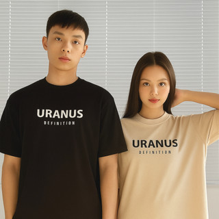 Áo phông nam nữ 250GSM URANUS DEFINTION local brand unisex, form rộng,chất cotton cao cấp 100% M01