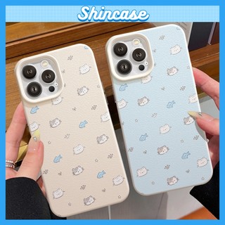 Ốp Lưng iPhone TPU Hoạ Tiết Da Mềm Mèo Cá Chống Sốc, Bảo Vệ Camera - iP 7/8/X/XS/11/12/13/14/15/16/17/Plus/Pro/Max/Air