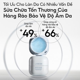 [Phiên bản đặc biệt] LANEIGE x GGAMJA Kem Dưỡng Ẩm Dạng Gel Cho Da Dầu Laneige Water Bank Blue HA Gel Cream 50ml set