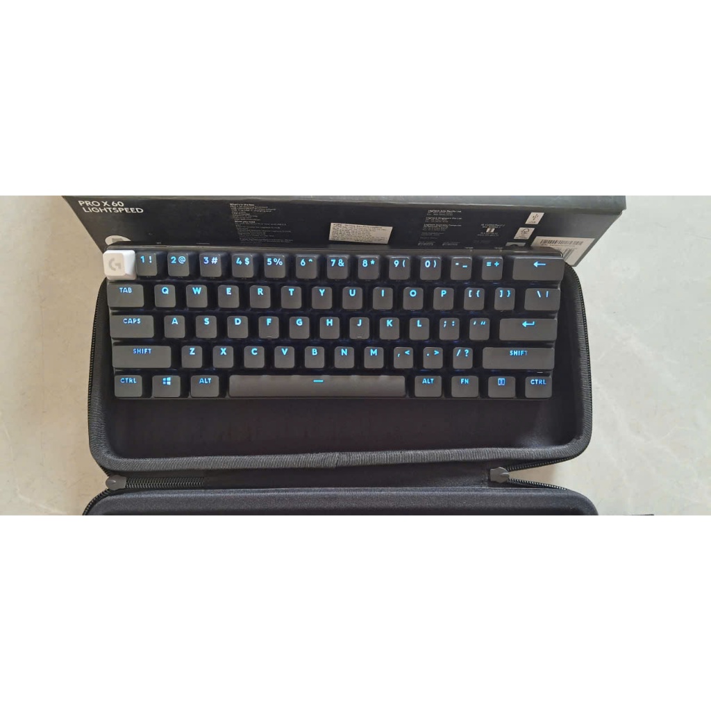 Bàn phím cơ Logitech G Pro X 60 LightSpeed Wireless Tactile switch 2nd