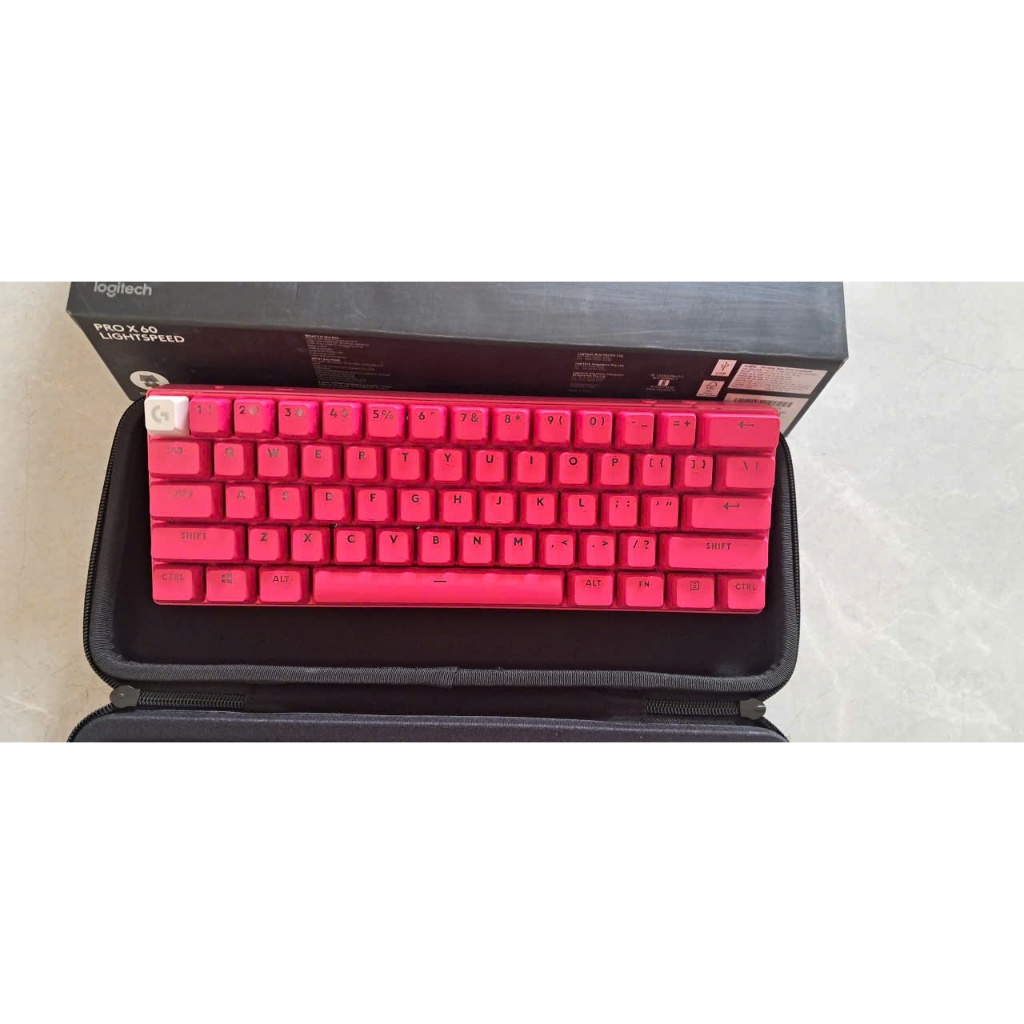 Bàn phím cơ Logitech G Pro X 60 LightSpeed Wireless Tactile switch 2nd | BigBuy360 - bigbuy360.vn