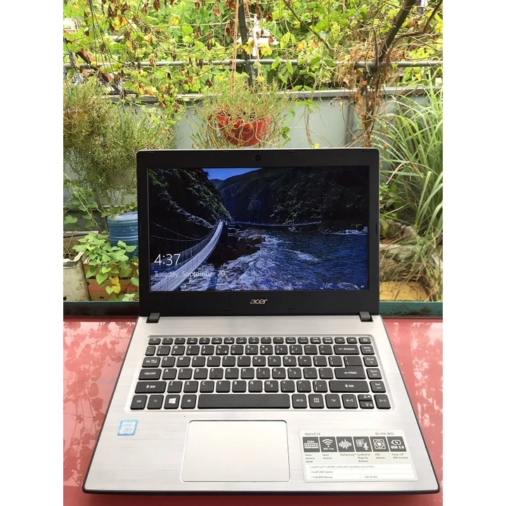 [HCM] Laptop Cũ Acer Aspire E5-476 Core I3-8130U/ Ram 8GB/ SSD 120GB + HDD 500GB/ VGA Intel UHD Graphics/ LCD 14.0 inch