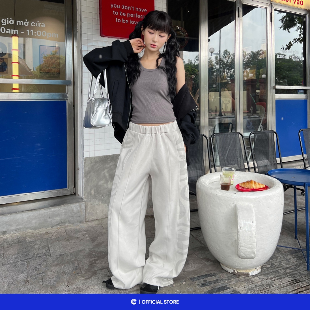 [CHỈ CÒN ĐEN] Quần dài nỉ nam nữ mùa đông Local Brand Chính Hãng City Cycle Quần dài Flex Zone