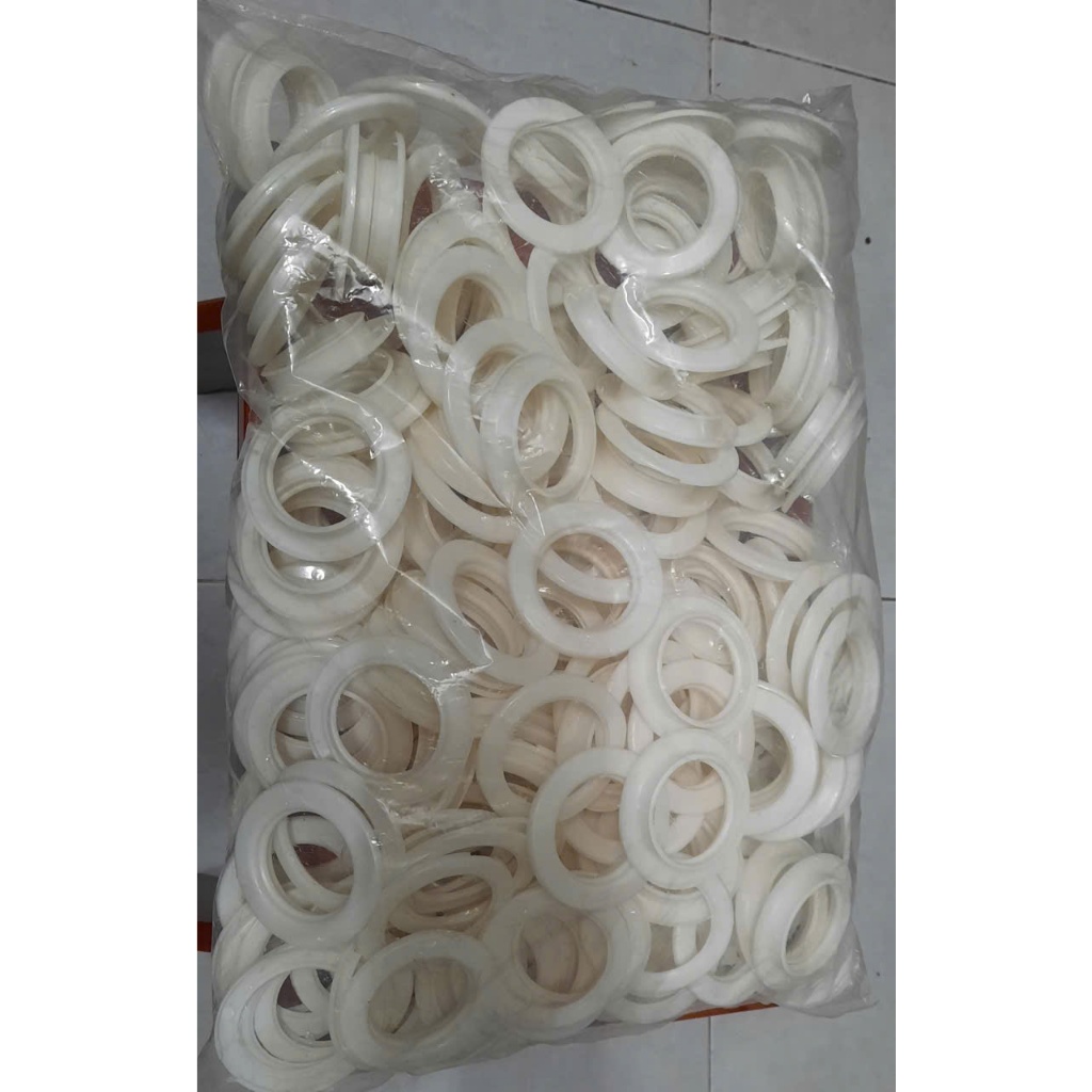 Combo 1 bịch [ 100 cái] Khoen Ore Rèm Vải, Vòng Ốp Nhựa Chống Bung May Rèm Vải Ore Rèm