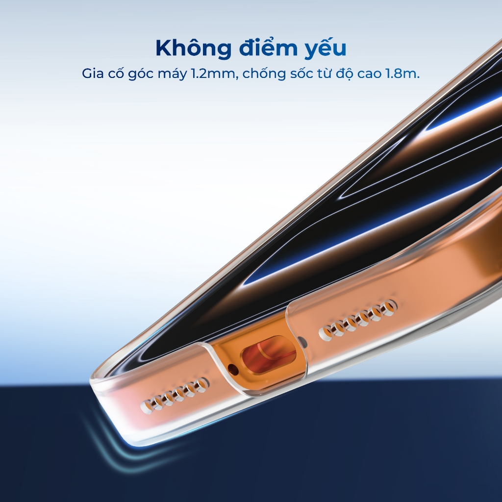 Ốp lưng iPhone 17 Pro Max / 17 Pro / 17 SLIMCASE - Không ố vàng, siêu mỏng, hỗ trợ sạc không dây