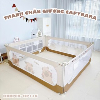 Thanh chắn giường Honper hình Capybara an toàn cho bé