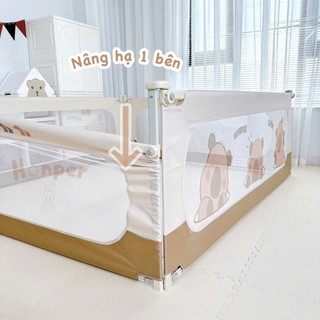 Thanh chắn giường Honper hình Capybara an toàn cho bé