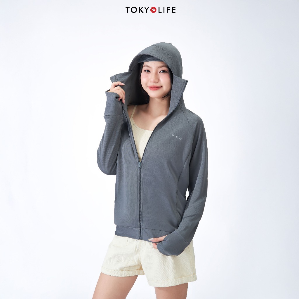 [FORM RỘNG - LÙI 1 SIZE] Áo Khoác Chống Nắng Chống Tia UV Unisex 2 Lớp Dày Dặn Thoáng Khí 40004137 - TOKYOLIFE