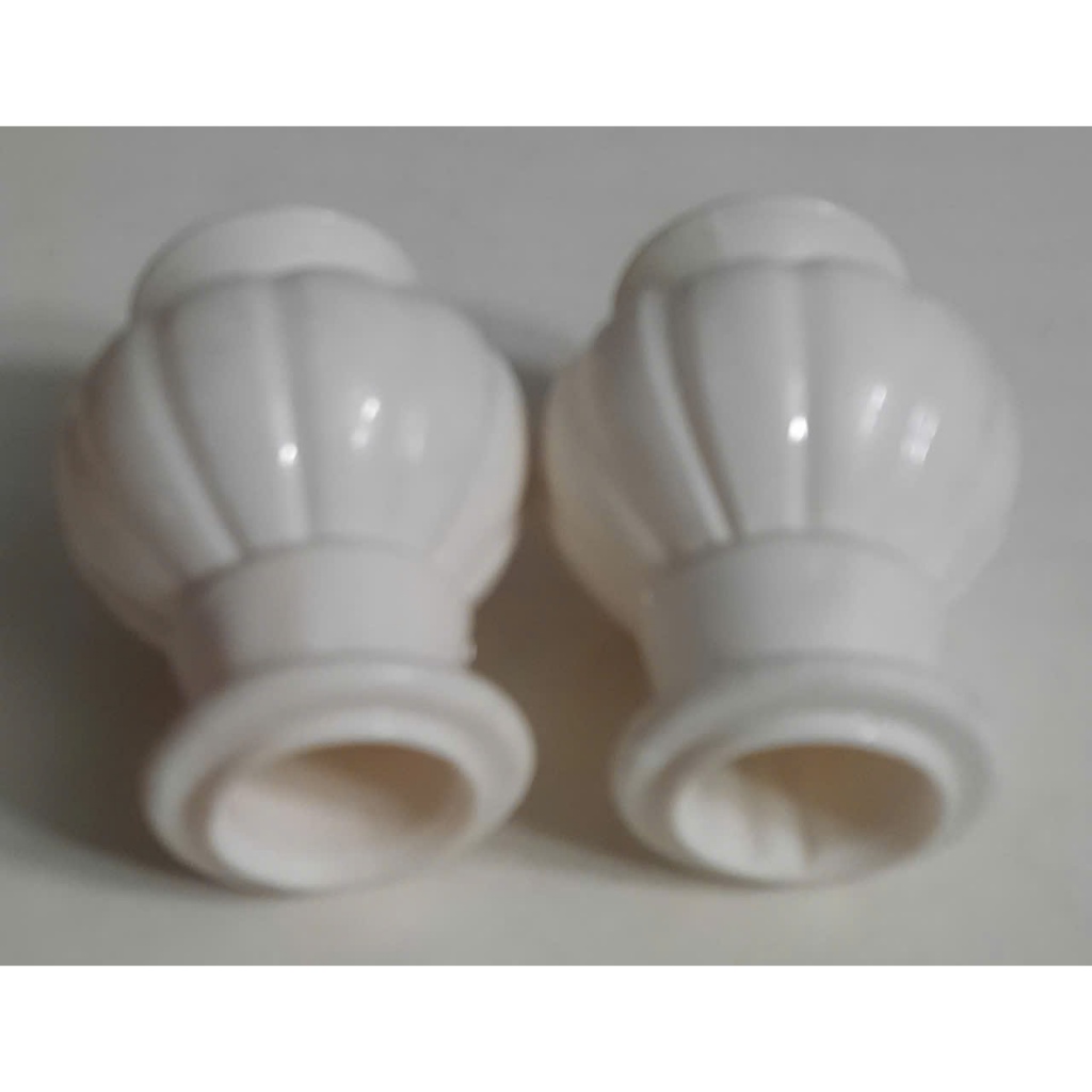 Combo 1 cặp  Đầu Chụp Cây Treo Rèm, Chất Liệu Nhựa PP tốt Siêu Bền