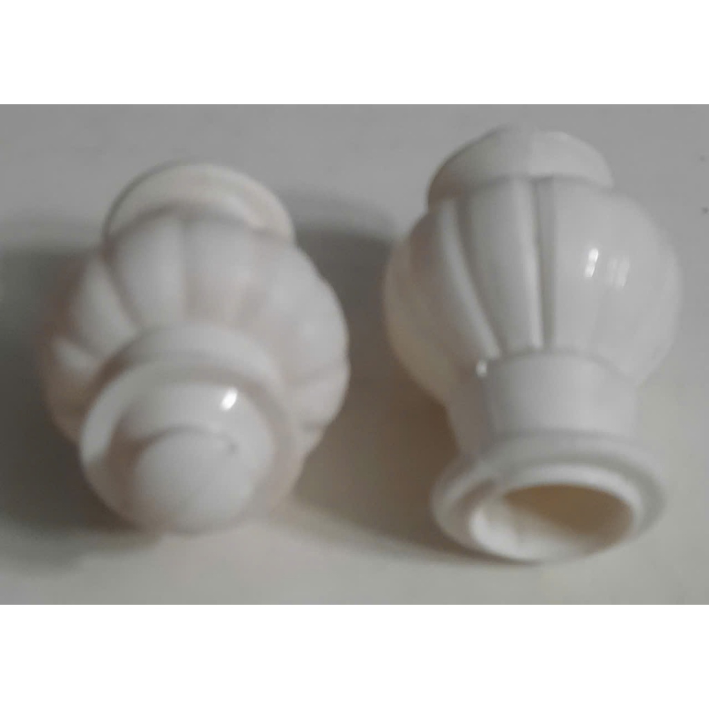 Combo 1 cặp  Đầu Chụp Cây Treo Rèm, Chất Liệu Nhựa PP tốt Siêu Bền