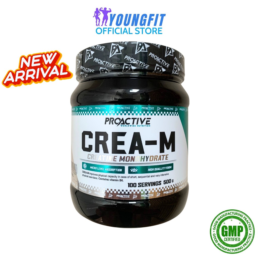 Creatine Monohydrate ProActive Real Pharm Group Hỗ Trợ Tăng Cơ Bắp (Hộp ...