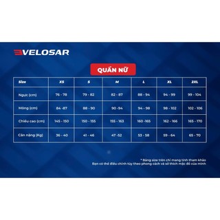 Quần 2 lớp thể thao NỮ VELOSAR vận động thoải mái phù hợp Chạy bộ, Pickleball, Tennis, RSP-20053