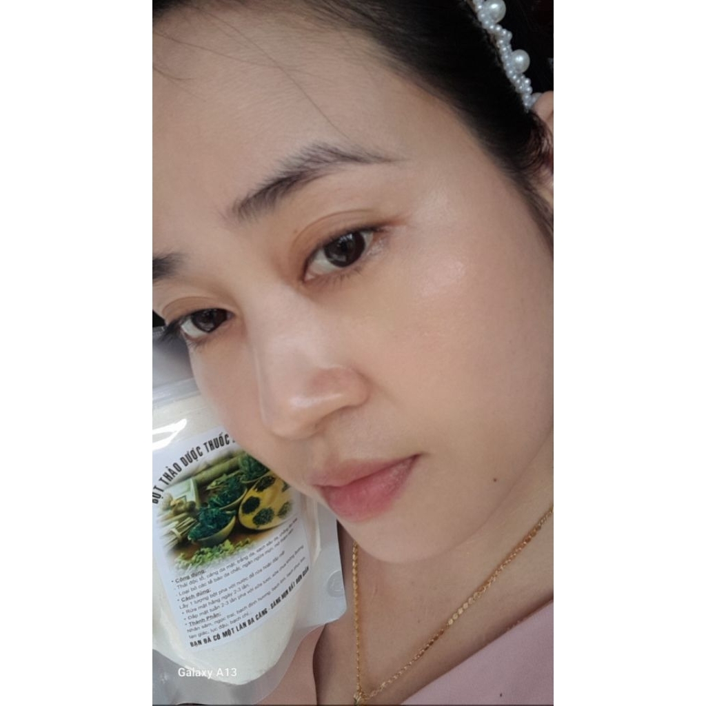 Bột Đắp Mặt Và Rửa Mặt Thảo Dược Phục Hồi Da Giảm Mụn Mờ Thâm Trắng Da VTMSpa Mộc Nhân