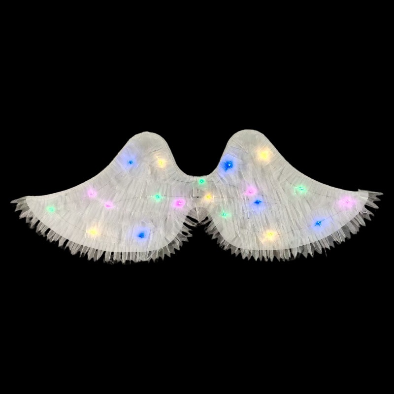 Bộ cánh thiên thần đèn LED nhấp nháy cho bé chơi trung thu