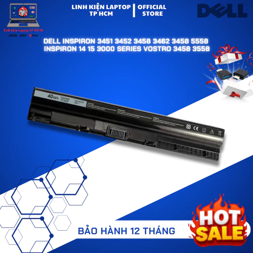 Dell Laptop Battery for Inspiron 3451 3558 3458 3452