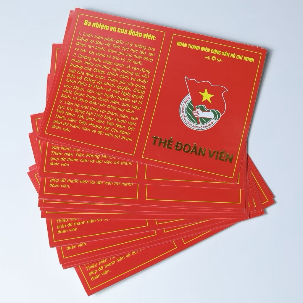 [COMBO 10] THẺ ĐOÀN VIÊN - VPP QUỐC HUY.
